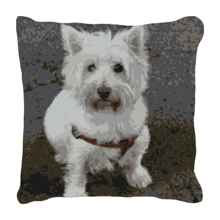 West Highland Terrier Needlepoint Pillow 
