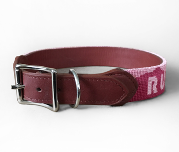 Custom Handmade Needlepoint Dog Collar