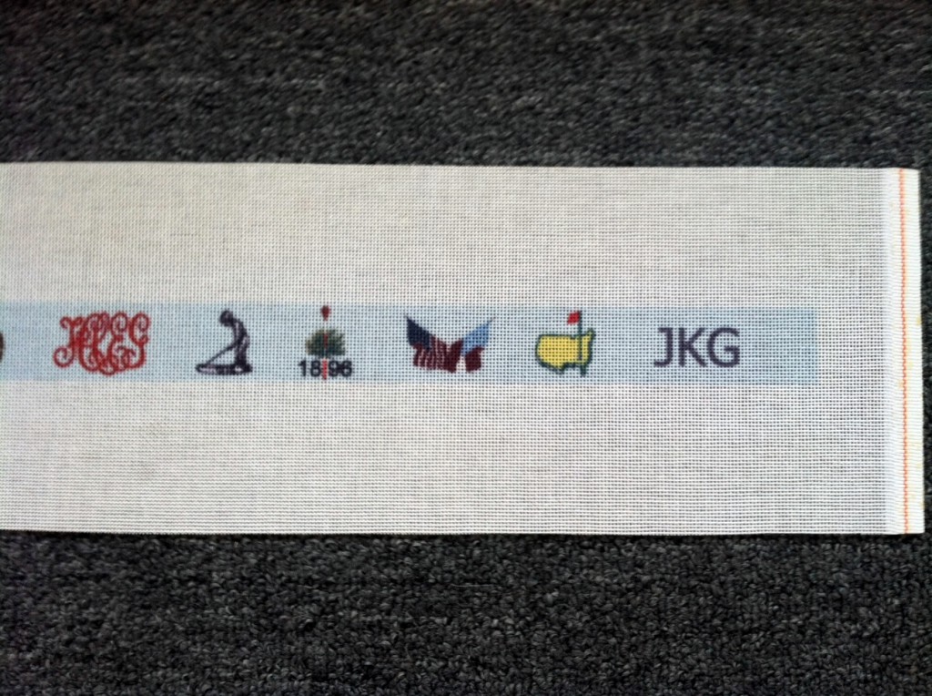 Fun Custom Needlepoint Belt Kit NeedlePoint Kits and Canvas Designs