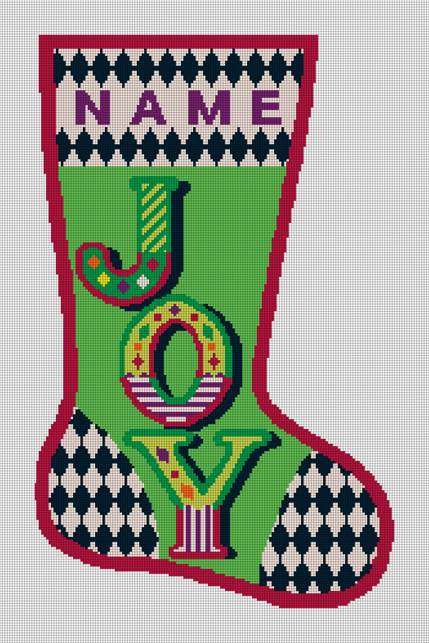 personalized needlepoint christmas stockings Archives - NeedlePoint Kits  and Canvas Designs