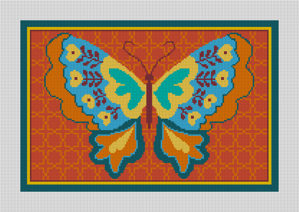 butterfly needlepoint kit Archives NeedlePoint Kits and Canvas Designs