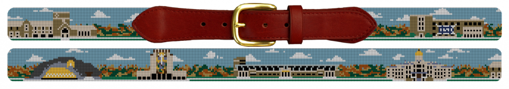 NEEDLEPOINT BELT, RUTGERS main image 1