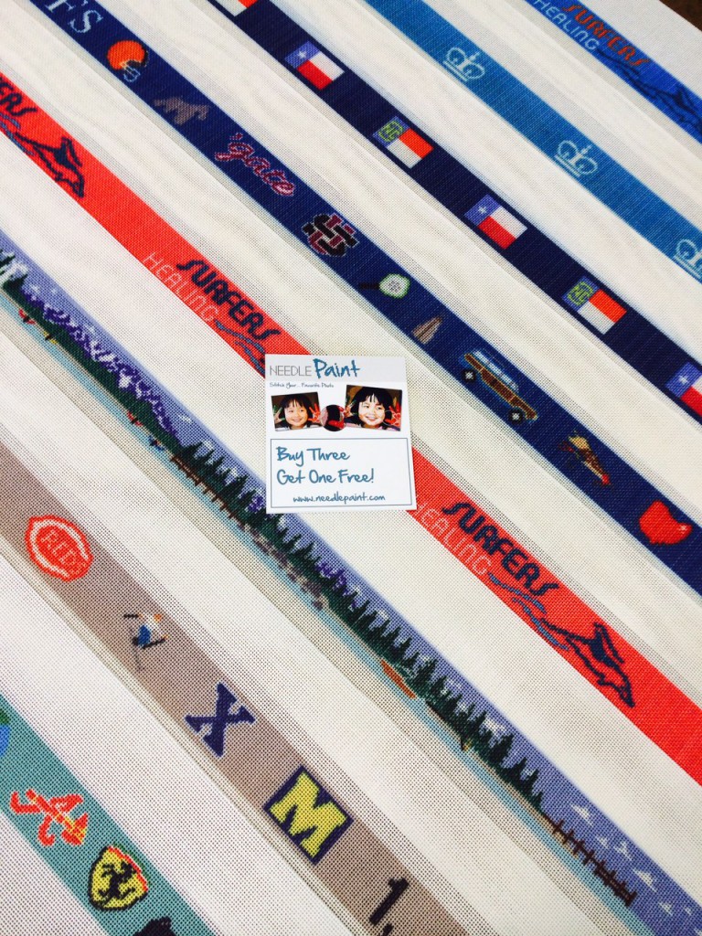 Friday Favorites Custom College Needlepoint Pillows Needlepoint