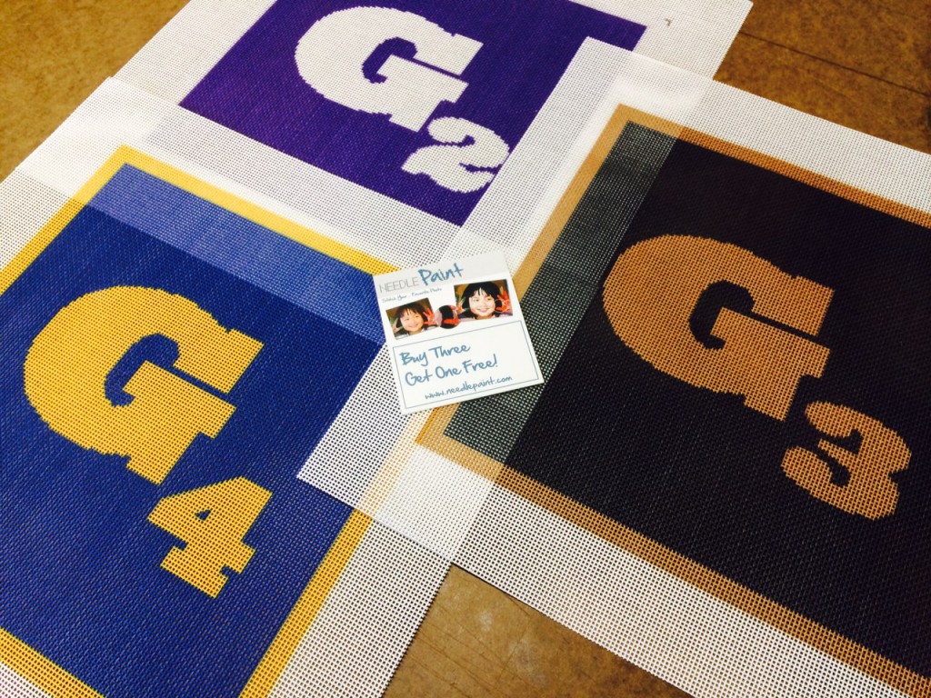 Friday Favorites Custom College Needlepoint Pillows Needlepoint