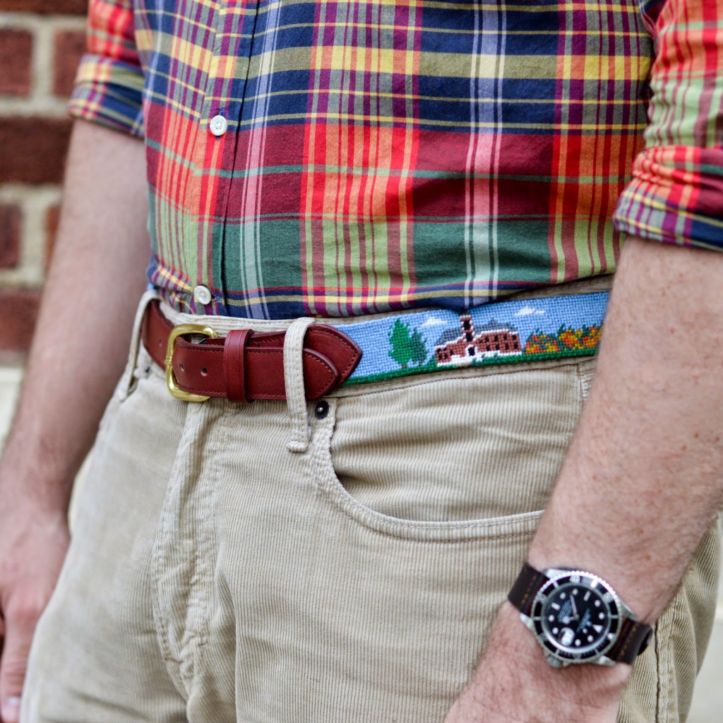 University of Needlepoint Belt and Wabash College Belt NeedlePoint Kits and Canvas Designs