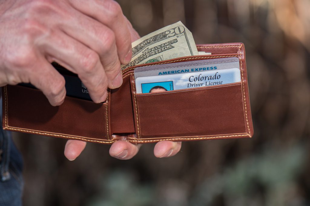 Beautiful Leather Finishing for Needlepoint Wallets - NeedlePoint Kits