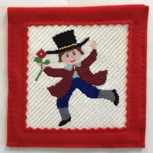 Ten Lords A-Leaping Christmas Needlepoint