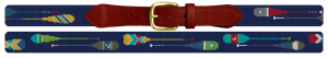 Preppy Paddle Needlepoint Belt Canvas