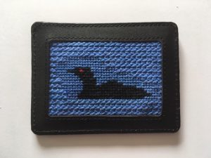 NeedlePaint Loon card wallet