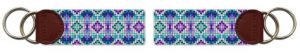 Kaleidoscope NeedlePaint Key Fob