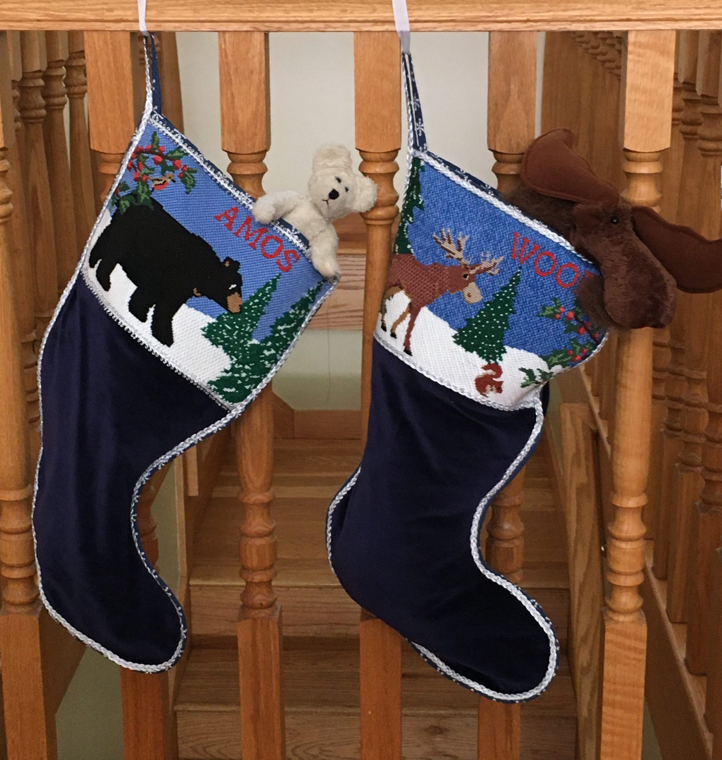 NeedlePaint's New Christmas Stocking Cuffs! - NeedlePoint Kits and