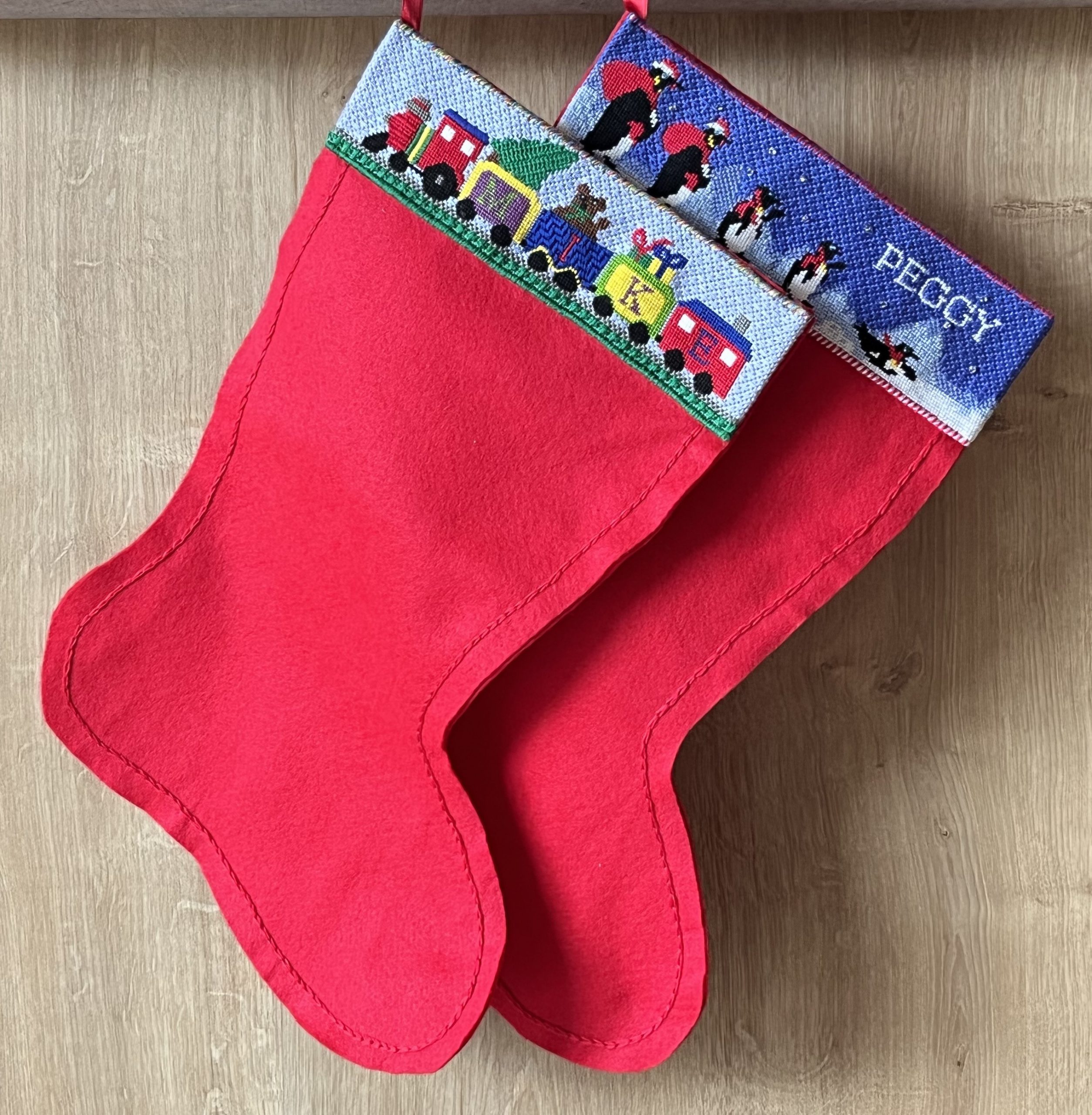 Christmas Needlepoint Stockings