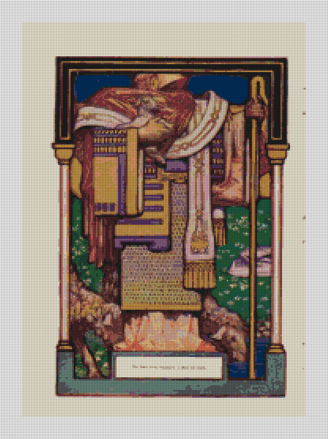 Custom Needlepoint Canvas Kit | NeedlePaint