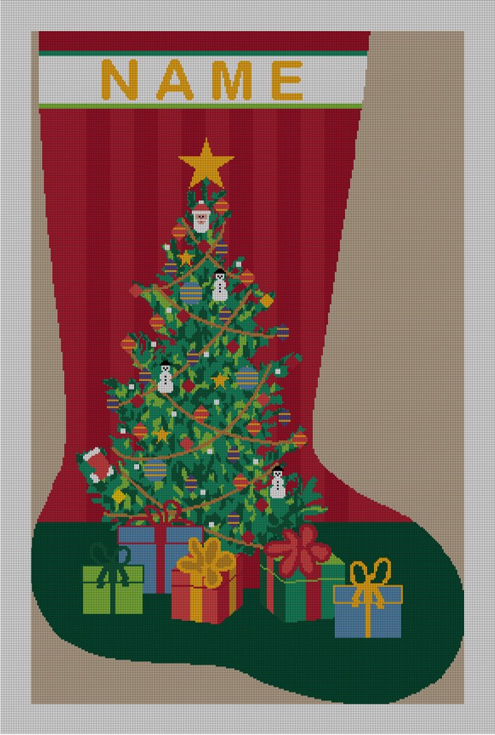 O Tannenbaum Christmas Stocking Needlepoint Kit NeedlePaint