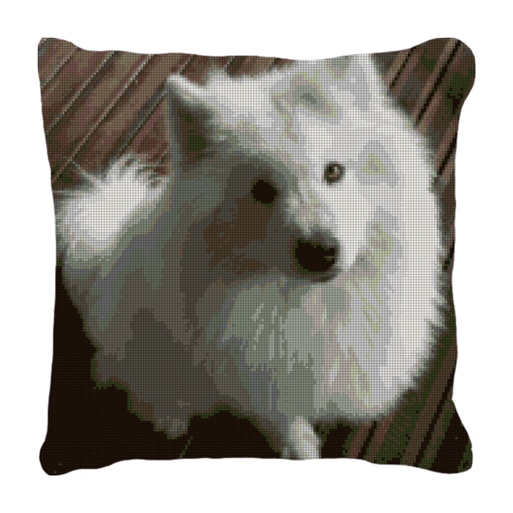 Samoyed Needlepoint Pillow 